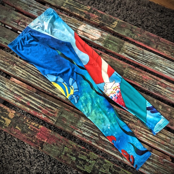 Disney Little Mermaid Leggings - Picture 4 of 4